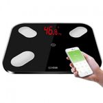 Cantar Electronic Smart Techstar&reg;, Negru, Display Digital, Wireless, Bluetooth, Greutate 180kg Max, Compatibil Android fotografia produsului View 4 S