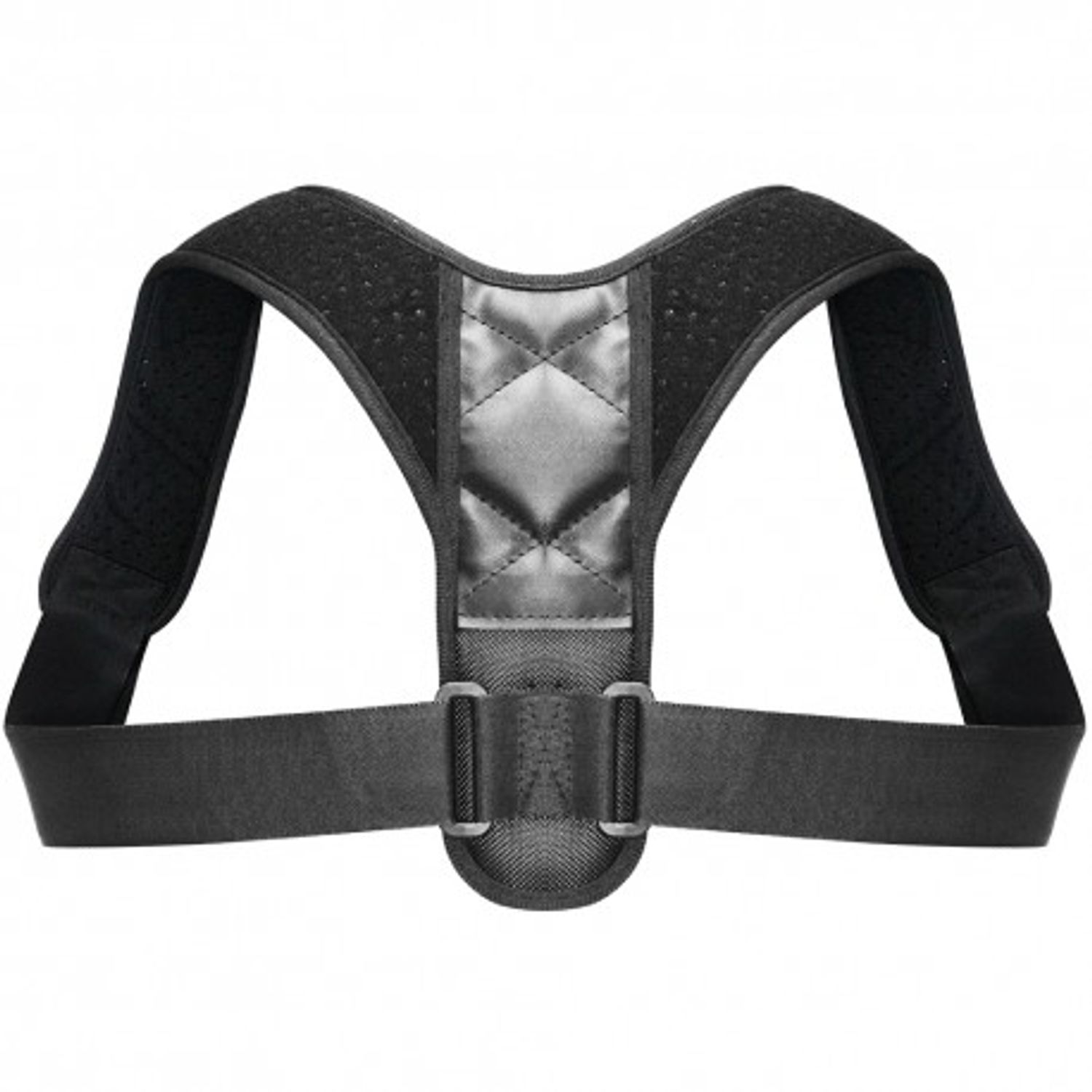Corector Postura Ham Marime M Negru Suport Ajustabil Pentru Spate si Umeri Adulti, Copii fotografia produsului View 4 L