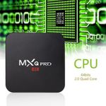 Mini PC Android 7 Media Player, TV Box MXQ PRO UltraHD 4K Quad-Core 64 Bit 1GB RAM, 8GB ROM Wireless, Ethernet fotografia produsului View 3 S