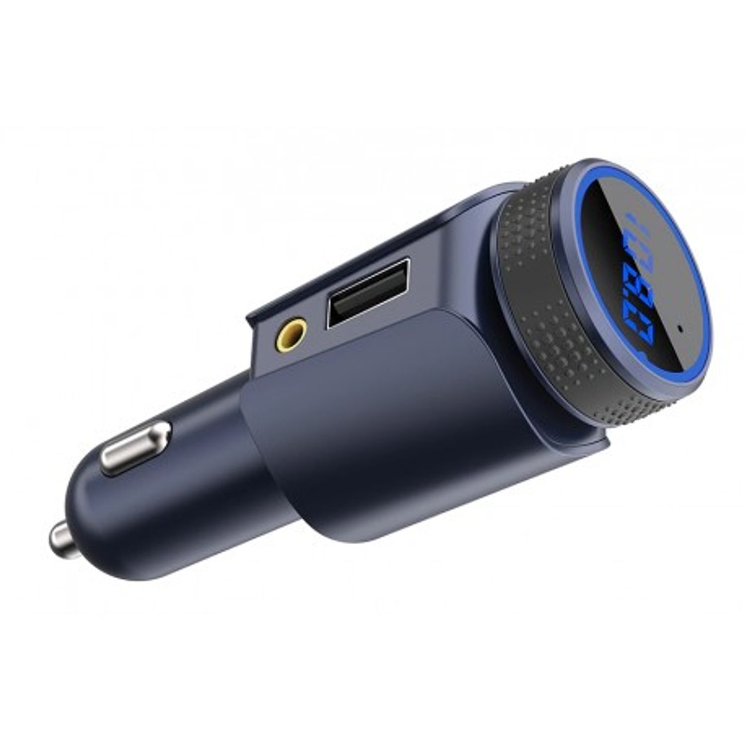 Modulator FM Auto T18 Hands-Free Car Kit Bluetooth MP3 Player Wireless Design Slim fotografia produsului