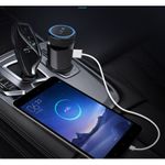 Modulator FM Auto T18 Hands-Free Car Kit Bluetooth MP3 Player Wireless Design Slim fotografia produsului View 5 S