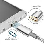 Cablu Magnetic Android Universal Micro Usb Argintiu fotografia produsului View 2 S