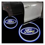 Set 2 Bucati Emblema  Logo LED Portiera dedicata Marca Auto FORD fotografia produsului