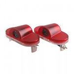 Set 2 Bucati Emblema  Logo LED Portiera dedicata Marca Auto FORD fotografia produsului View 5 S