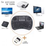 Tastatura Wireless Techstar&reg; i8, Air Mouse, Touchpad, 2.4ghz, pentru Android TV si Mini PC fotografia produsului View 7 S