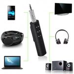 Receptor Techstar&reg; Bluetooth Audio Jack 3.5mm Wireless Auto Clip On BT2 fotografia produsului View 2 S