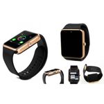 Smartwatch U-Watch GT08 Bluetooth Auriu Compatibil SIM, MicroSD fotografia produsului View 6 S