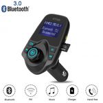 Modulator FM Auto Hands Free T11 cu Bluetooth, Citire USB si MicroSD Mp3 Player fotografia produsului View 6 S