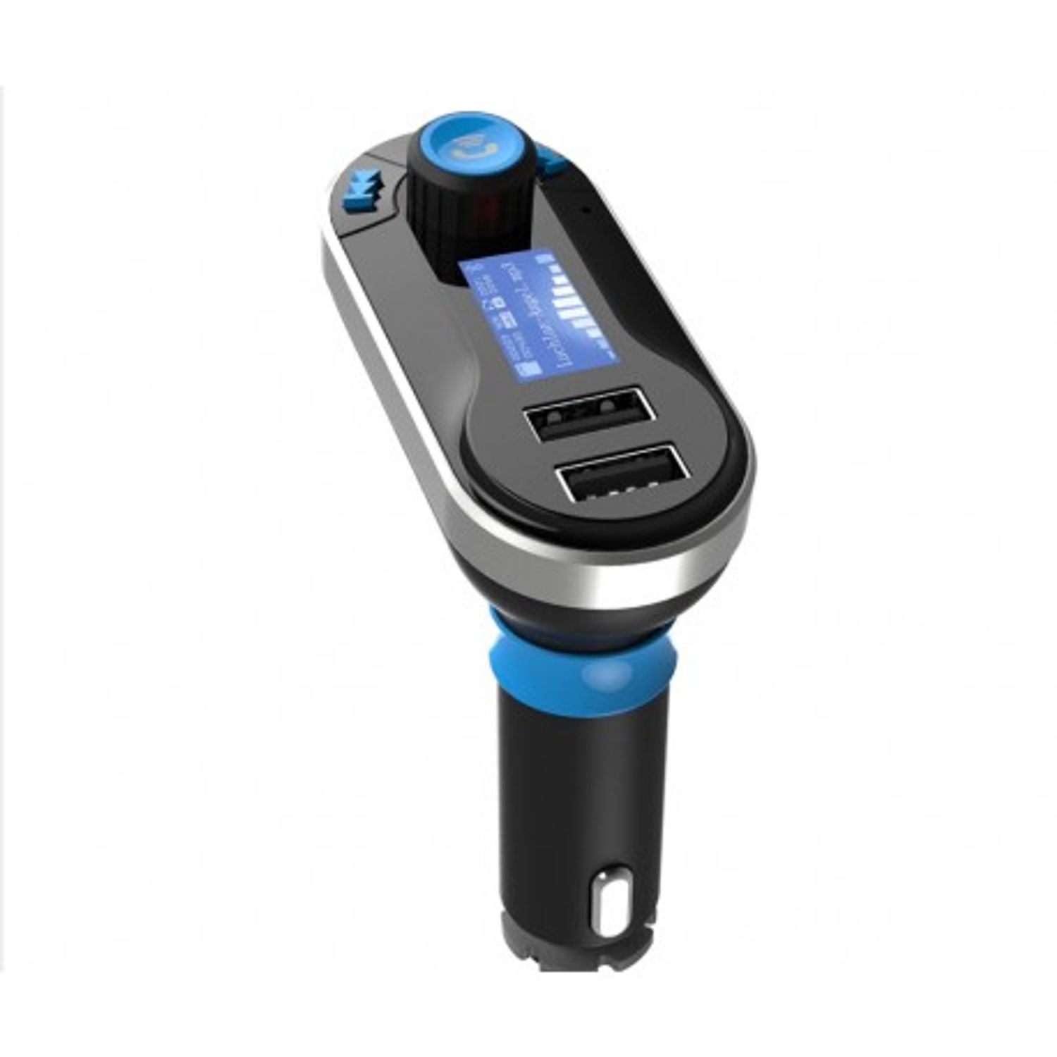 Modulator FM si Car Kit Bluetooth si MP3, BG02 Incarcator Auto cu doua porturi USB si Transmitator fotografia produsului View 10 L