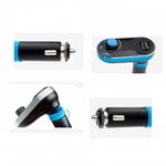 Modulator FM si Car Kit Bluetooth si MP3, BG02 Incarcator Auto cu doua porturi USB si Transmitator fotografia produsului View 2 S