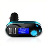 Modulator FM si Car Kit Bluetooth si MP3, BG02 Incarcator Auto cu doua porturi USB si Transmitator fotografia produsului View 5 S