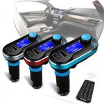 Modulator FM si Car Kit Bluetooth si MP3, BG02 Incarcator Auto cu doua porturi USB si Transmitator fotografia produsului View 6 S