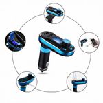 Modulator FM si Car Kit Bluetooth si MP3, BG02 Incarcator Auto cu doua porturi USB si Transmitator fotografia produsului View 12 S
