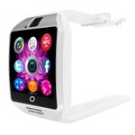 Smartwatch Vogue Q18 Curved  cu Camera si Telefon 3G Alb Display 1.54" Bluetooth fotografia produsului View 5 S