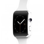 Smartwatch X6S Bluetooth Compatibil MicroSD si SIM Cu Camera Alb fotografia produsului View 7 S
