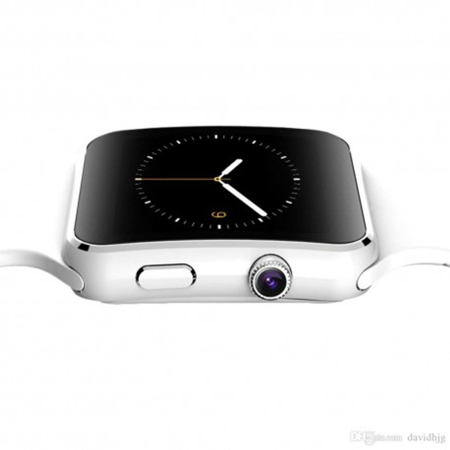 Smartwatch X6S Bluetooth Compatibil MicroSD si SIM Cu Camera Alb fotografia produsului View 8 L