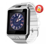 Smartwatch Mtk DZ09 cu Bluetooth si Camera Foto, Compatibil SIM si MicroSD Alb fotografia produsului View 9 S