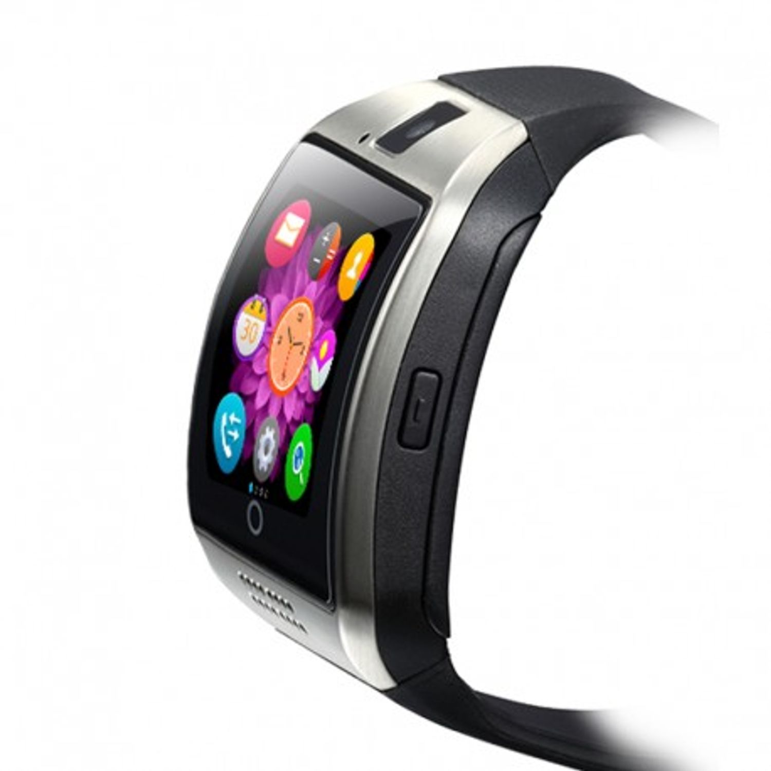 Smartwatch Vogue Q18 Curved  cu Camera si Telefon 3G Display 1.54" Bluetooth fotografia produsului View 3 L