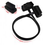 Cablu Prelungitor Auto Techstar&reg;, OBD2, 60cm fotografia produsului View 8 S