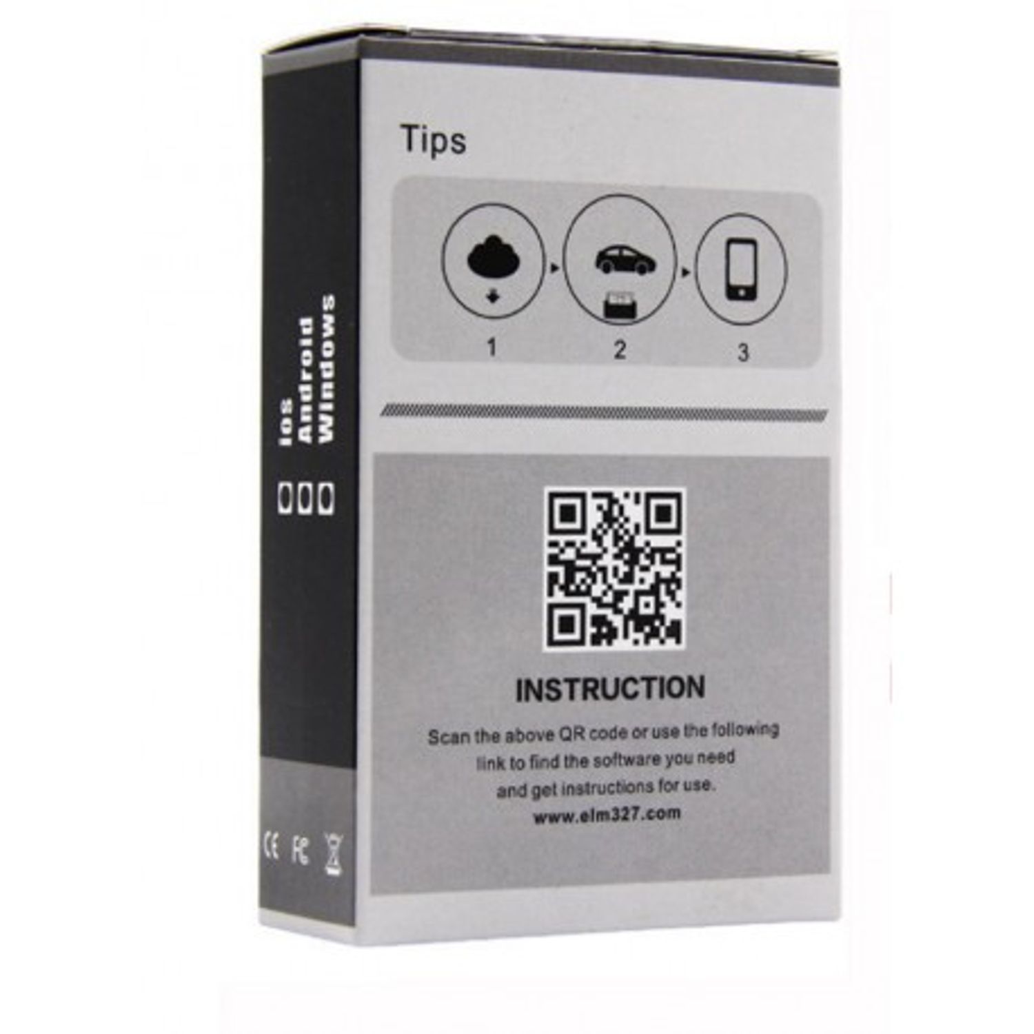 Interfata Auto Super Mini Techstar&reg; OBD2 Bluetooth cu Cip ELM v2.1 Torque + Soft Inclus GRATUIT fotografia produsului View 4 L