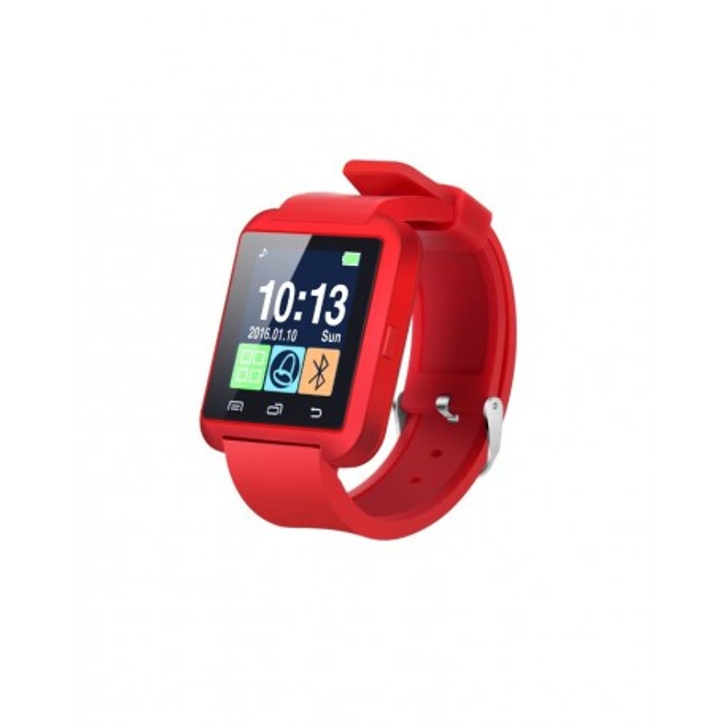 Smartwatch Techstar&reg; U8+, Bluetooth, Ecran LCD 1.44inch, Conectare Telefon, Pedometru, Rosu fotografia produsului View 4 L
