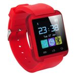 Smartwatch Techstar&reg; U8+, Bluetooth, Ecran LCD 1.44inch, Conectare Telefon, Pedometru, Rosu fotografia produsului View 5 S