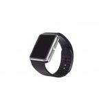 Smartwatch U-Watch GT08 Bluetooth Negru-Argintiu, Compatibil SIM, MicroSD fotografia produsului View 4 S