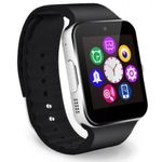 Smartwatch U-Watch GT08 Bluetooth Negru-Argintiu, Compatibil SIM, MicroSD fotografia produsului View 7 S