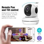 Camera de Supraveghere Interior IP Pan/Tilt Smart Wireless Wi-Fi Techstar&reg; RL18 HD 720P Android si IoS fotografia produsului View 4 S