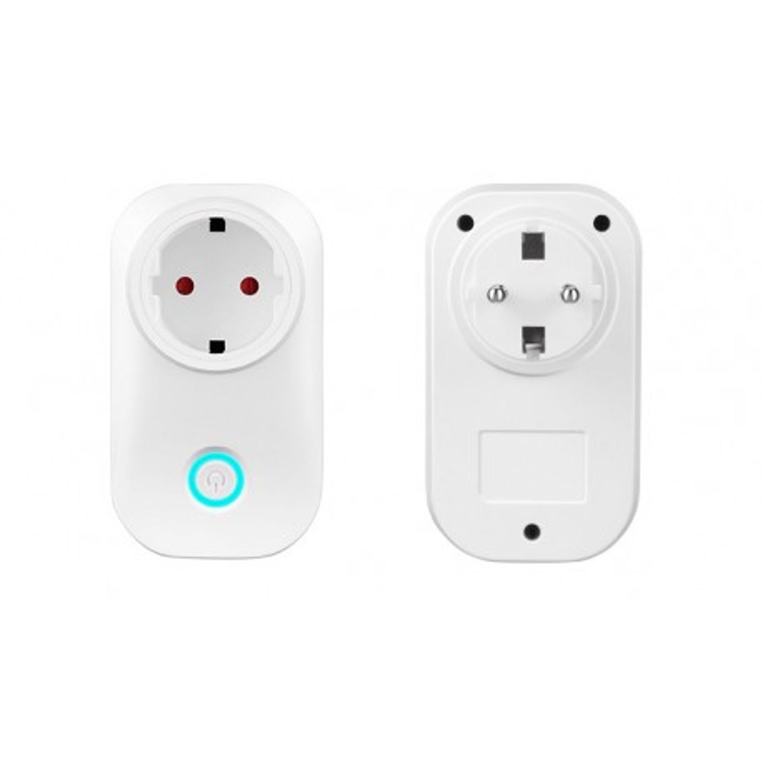 Priza Smart Techstar&reg; M02, Wireless 2,4GHz, Smart Home, Google Home. Amazon Echo, Alexa fotografia produsului View 2 L