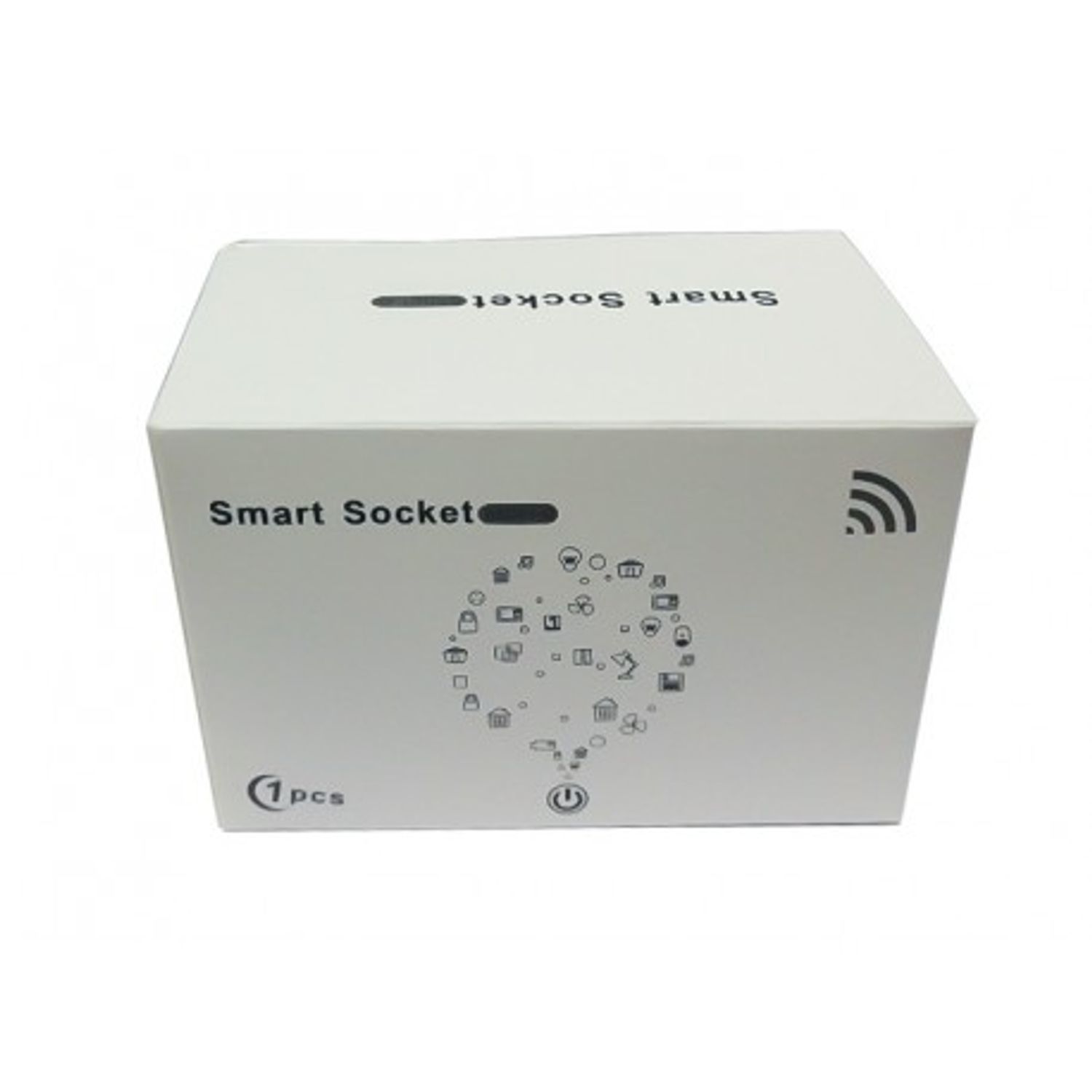Priza Smart Techstar&reg; M02, Wireless 2,4GHz, Smart Home, Google Home. Amazon Echo, Alexa fotografia produsului View 3 L