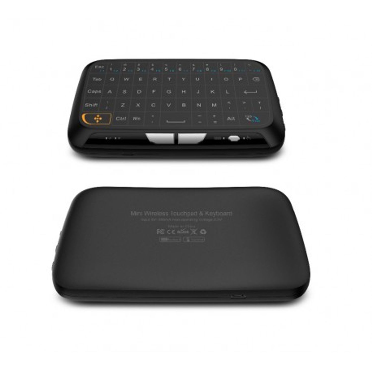 Tastatura Wireless Techstar&reg; H18, Full TouchPad, Mouse fotografia produsului View 6 L