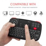 Tastatura Techstar&reg; Rii i4, Dual Mode, Wireless, Bluetooth 3.0, Scroll, TouchPad, Controller, Iluminata fotografia produsului View 12 S