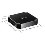 Mini PC Tv Box, X96 Mini, Android 9, UHD 4k, 2GB Ram DDR3, 16GB ROM, Quad-Core, 64Bit, Telecomanda fotografia produsului