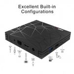 TV Box T95 Max Mini PC Quad Core ARM Cortex A53, 2GB Ram, 16GB ROM, 6K UltraHD, Android 9.0, HDR fotografia produsului View 3 S