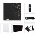 TV Box T95 Max Mini PC Quad Core ARM Cortex A53, 2GB Ram, 16GB ROM, 6K UltraHD, Android 9.0, HDR fotografia produsului View 2 S
