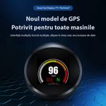 Indicator digital auto multifuncțional, Head Up Display Techstar&reg; OBD II, P 11, Display 1.8 inch, Detector de diagnos fotografia produsului View 9 S