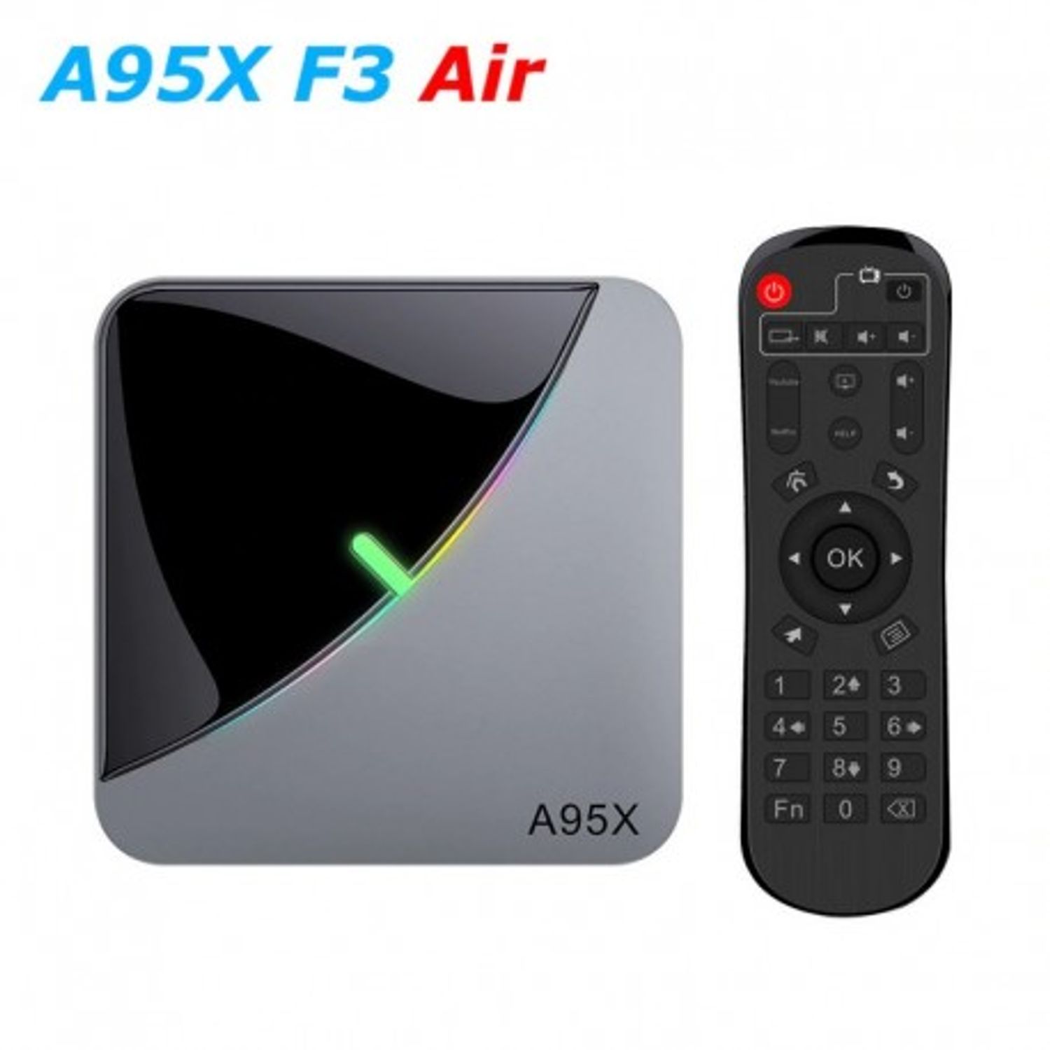 Techstar - Smart TV Box Mini PC Techstar® A95X F3 Air, RGB, Android 9 ...