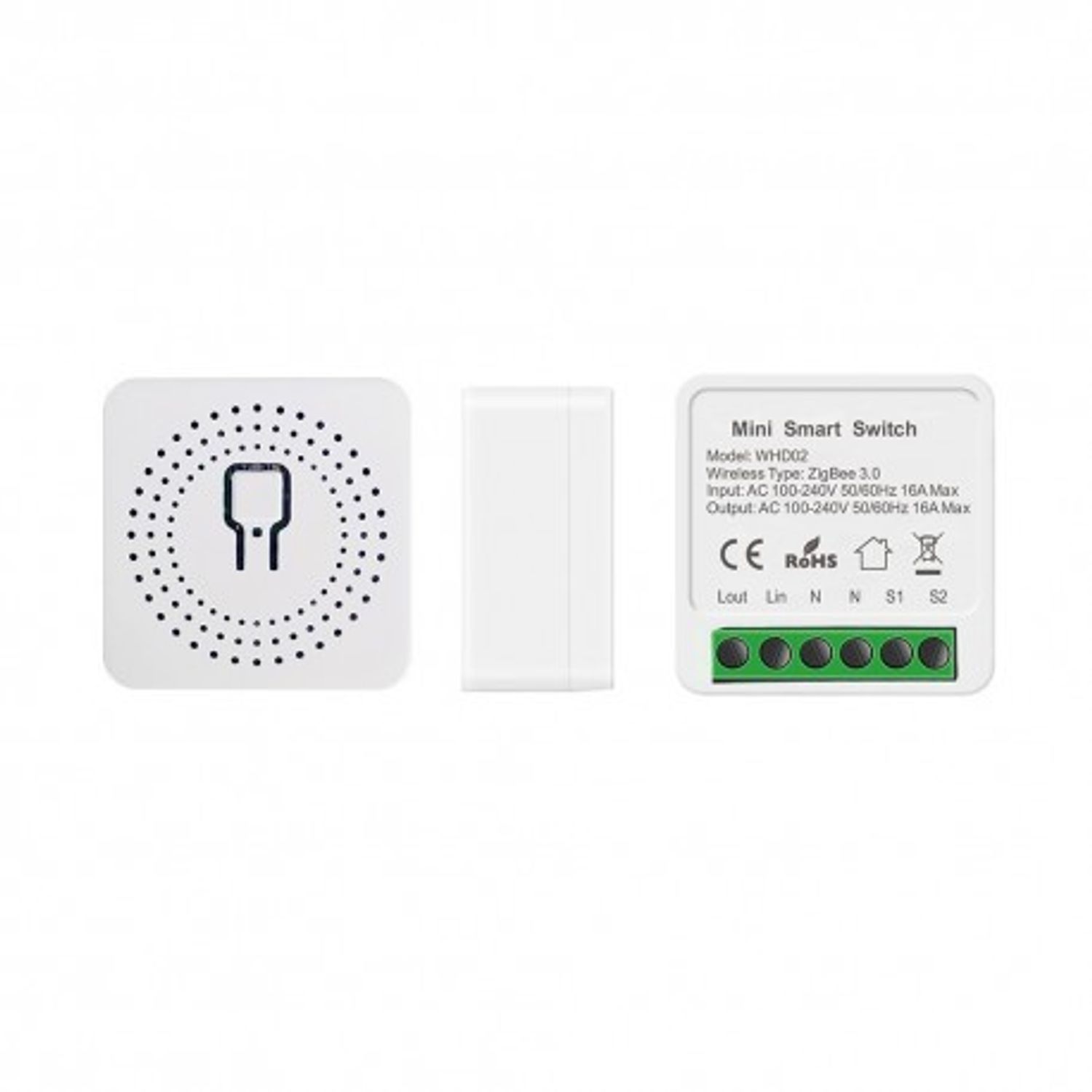 Intrerupator/Releu Techstar&reg; Mini Smart, Protocol Wireless, Tuya, SmartHome, Automatizare fotografia produsului View 7 L
