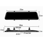 Camera Auto Dubla Tip Oglinda, Techstar&reg; D50, 10" Touch, Full HD, Camera Marsarier fotografia produsului