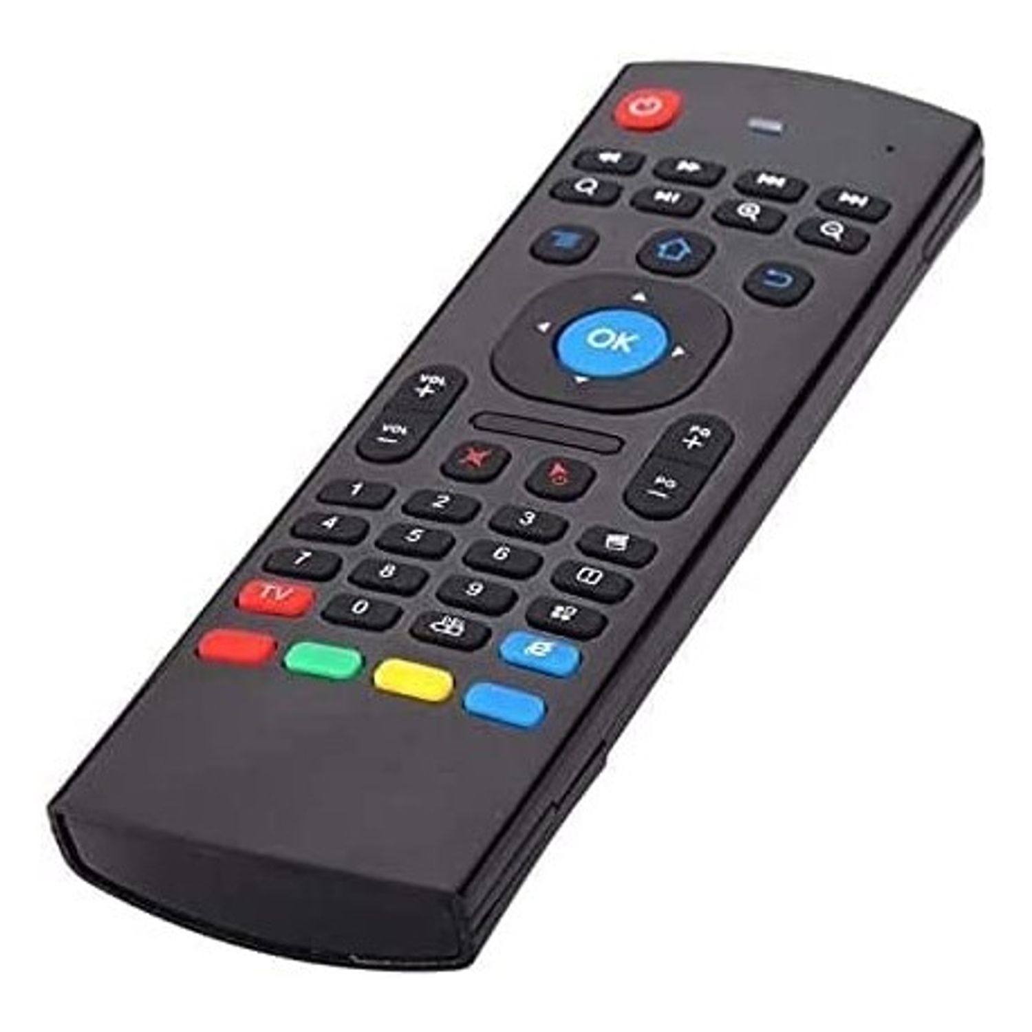 Tastatura Techstar&reg; MX3, Air Mouse, Telecomanda, 2.4G, Gyroscop si IR fotografia produsului View 4 L
