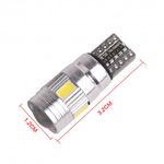 Bec Led Auto Techstar&reg; T10, w5w, Alb Rece, 6000K, 12V, 120lm fotografia produsului View 3 S