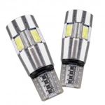 Bec Led Auto Techstar&reg; T10, w5w, Alb Rece, 6000K, 12V, 120lm fotografia produsului View 4 S