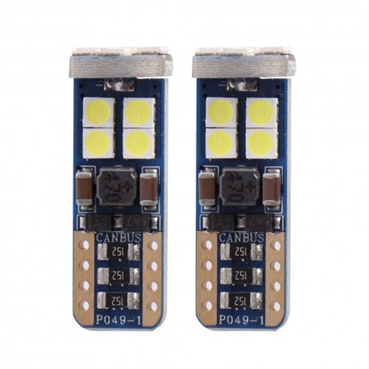 Bec Led Auto Techstar&reg; T10, w5w, Alb Rece, 6000K, 12V, 720lm fotografia produsului View 2 L