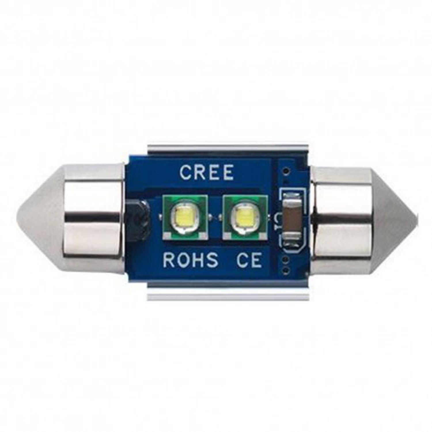 Bec Led Auto Techstar&reg; Festoon, Cree, Alb Rece, 6000K, 12V, 150 lm, 31mm fotografia produsului