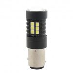 Bec Led Auto Techstar&reg; 1156, BA15S, Alb Rece, 6000K, 12V, 1260 lm fotografia produsului View 3 S