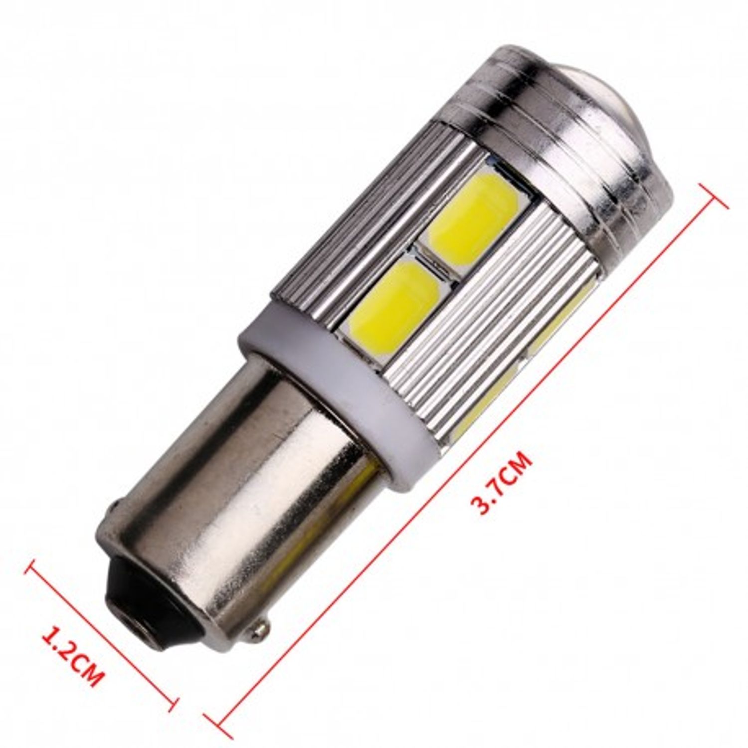 Bec Led Auto Techstar&reg; BA9S, Alb Rece, 6000K, 12V, 120lm fotografia produsului View 5 L