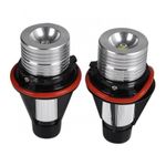 Set 2 LED-uri Marker Techstar&reg; Angel Eyes, 5W, BMW E39,E61,E63,E65,X5, 6500K, Aluminiu fotografia produsului View 3 S
