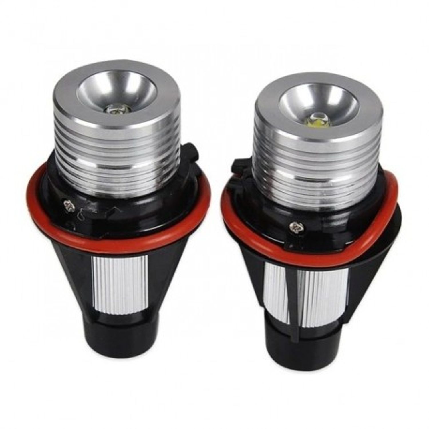 Set 2 LED-uri Marker Techstar&reg; Angel Eyes, 5W, BMW E39,E61,E63,E65,X5, 6500K, Aluminiu fotografia produsului View 3 L