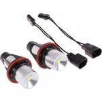 Set 2 LED-uri Marker Techstar&reg; Angel Eyes, 5W, BMW E39,E61,E63,E65,X5, 6500K, Aluminiu fotografia produsului View 4 S